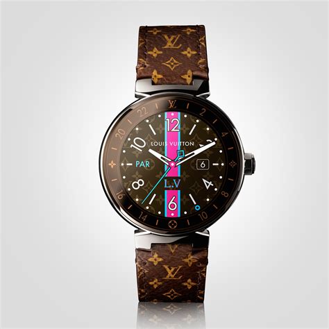 louis vuitton tambour horizon black 42|louis vuitton tambour horizon smartwatch.